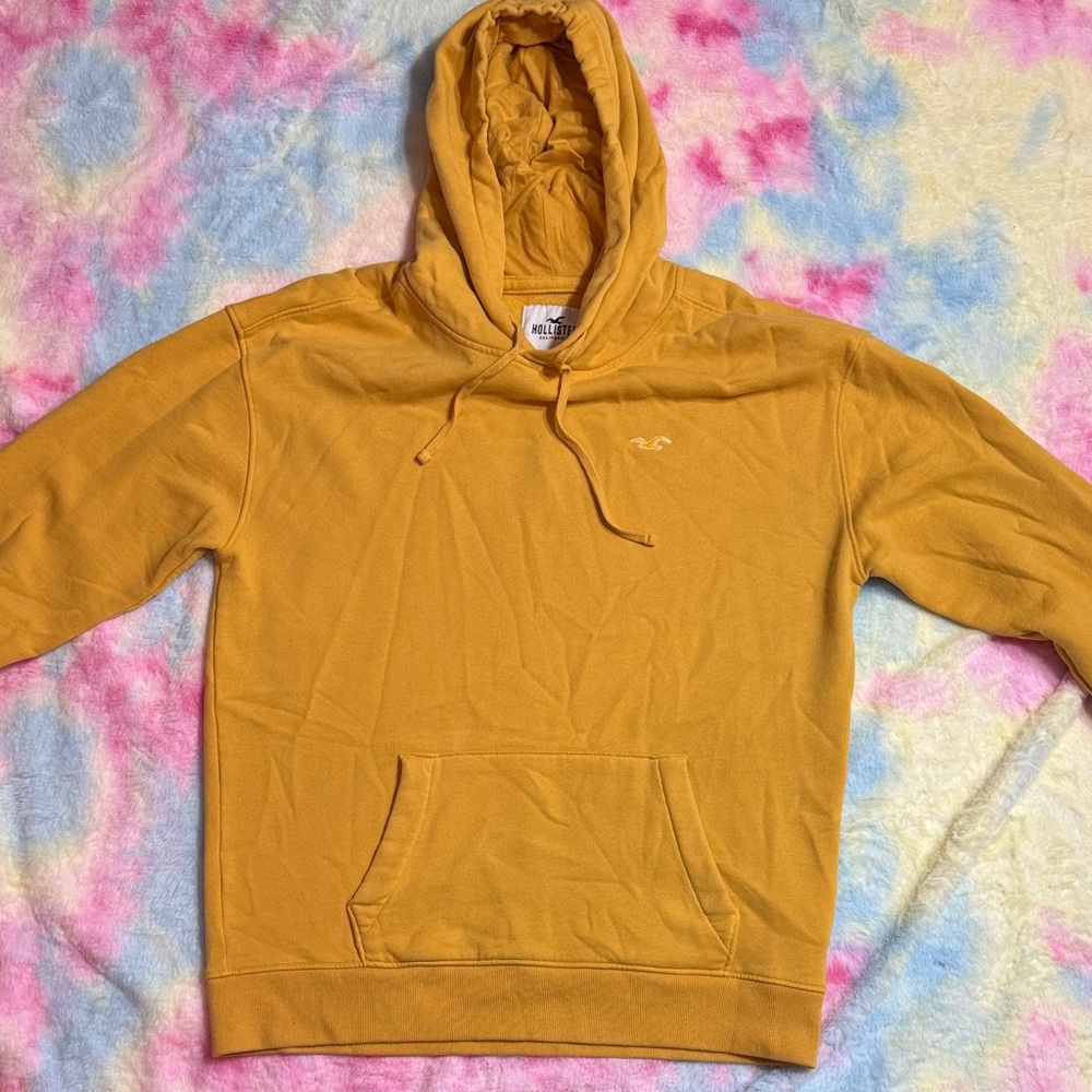 Women’s Hollister Sz Large Mustard Hoodie